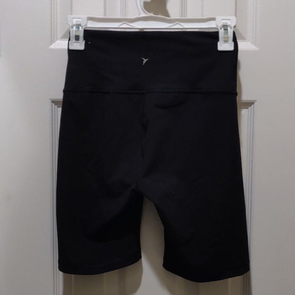 Old Navy Active Black Spandex Biking Shorts